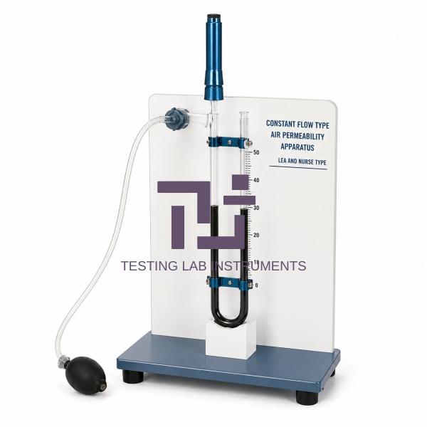 Constant Flow Type Air Permeability Apparatus Lea and Nurse Type