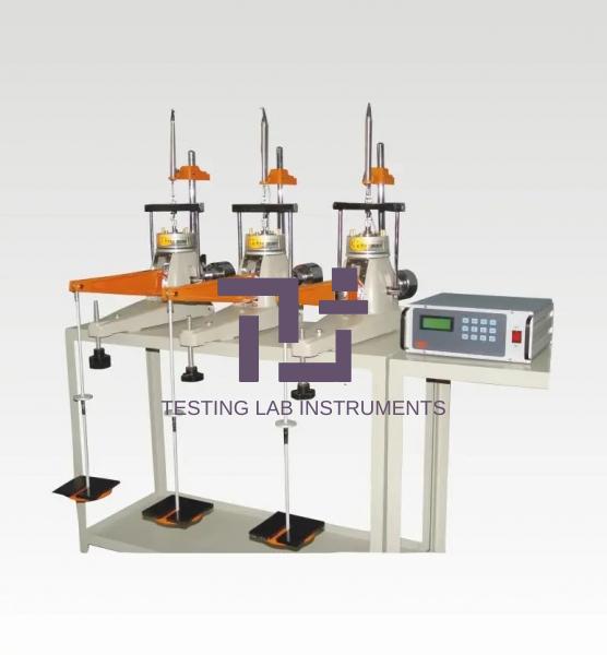 Electronic Three Gang Bench Type Consolidometer Front Loading