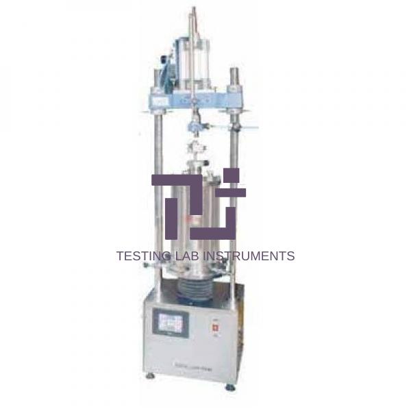 Pneumatic Cyclic Cum Static Triaxial Test System Suitable for frequencies up to 10Hz