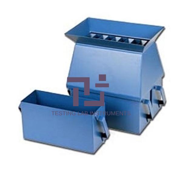 Riffle Boxes Sample Splitter