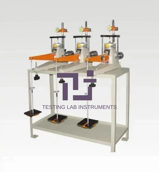 Three Gang Bench Type Consolidometer Front Loading